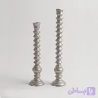 شمعدان تک شعله موج دار