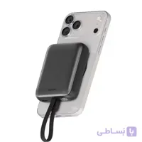 پاور بانک بی سیم فست شارژ گرین لاین Revon GL-PX57 GNRVN10PB PD 22.5W ظرفیت 10000 میلی آمپر