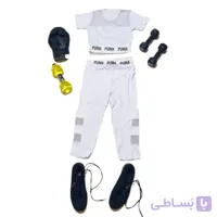 عمده پک 10 عددی (10 رنگ) – ست نیمتنه شلوار زنانه چاپ طرح puma