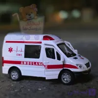 ماشین فلزی آمبولانس