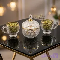 قندان ونیز لب طلا هلندی