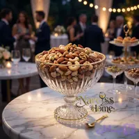 آجیل خوری پیانو لب طلا هلندی