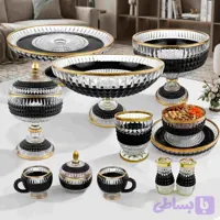 سرویس پذیرایی بلور ونیز 12 نفره