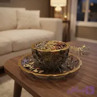 پیاله برتا دودی طلامات
