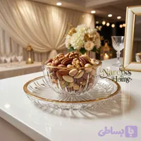 پیاله پیانو لب طلا هلندی