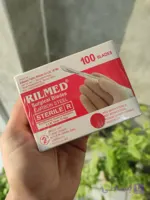 تیغ جراحی (بیستوری) کربن استیل ریلمد RILMED بسته ۱۰۰ عددی