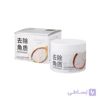 اسکراب لایه بردار پوست بیوآکوامدل Brightening Exfoliating Rice Gel حجم 140 میلی لیتر
