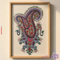 تابلو پته دوزی طرح یگانه