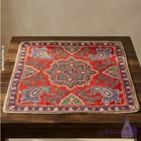 رومیزی پته دوزی طرح نگار