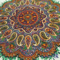 رومیزی پته دوزی طرح شهرزاد