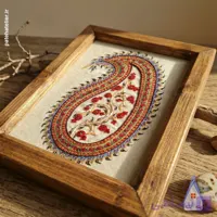 تابلو پته دوزی طرح بته جقه پارمیدا
