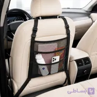 توری نظم دهنده بین صندلی خودرو | سازمان‌دهنده کاربردی با نصب آسان