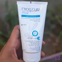ژل بهداشتی بانوان هیدرودرم | HYDRODERM | شستشو نواحی تناسلی بانوان | حاوی عصاره بابونه و انار | برطرف‌کننده بوی نامطبوع | جلوگیری از رشد و تکثیر میکروارگانیسم‌ها | بدون حساسیت و قرمزی | 150ml