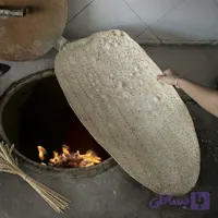 نان خشکه تنوری پرکنجد | نان سنتی اصفهان