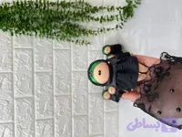 عروسک نذری یارقیه سربند سبز