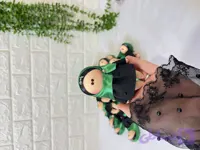عروسک نذری یارقیه سربند مشکی