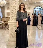 ماکسی مجلسی نفس سایز نرمال زنانه