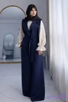 شومیز وست و شلوار زنانه مدل ۳تیکه مدل ماهک
