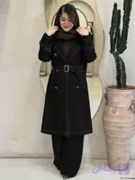 مانتو بلند زنانه مدل پارمیدا