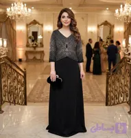 لباس مجلسی سوپرلاکچری مدل نفس زنانه