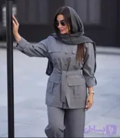 مانتو و شلوار مدل کژال (مانتو شلوار زرین)