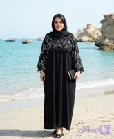 مانتو بلند مجلسی زنانه مدل زرگل