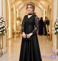لباس مجلسی زنانه ماکسی مدل پناه سایز نرمال