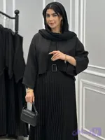 کت و سارافون زنانه مدل سه تیکه فاریا یا زیره