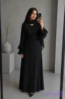 عبا زنانه مدل شهرزاد با جنس الیزه