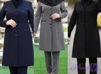 مانتو شلوار اداری زنانه مدل صبورا