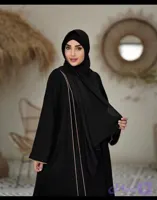 عبا زنانه مدل مغزی دوز با جنس الیزه
