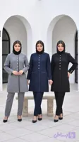 مانتو شلوار اداری زنانه مدل تینا