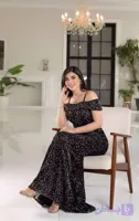مدل اِلیساپولک مخمل مجلسی زنانه نامبر 1