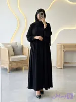 عبا زنانه دوتیکه زنانه مدل مهلا