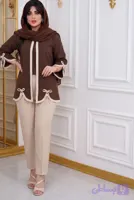 مانتو شلوار زنانه مدل نجمه۲۲۳۲۵