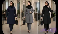 مانتو شلوار اداری زنانه مدل صبورا - سنتز کالا 2