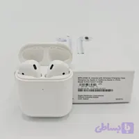 هدفون بلوتوثی مدل Air pods 2 ایرپاد هدست هندزفری پاوربانک هولدر شارژر ساعت هوشمند