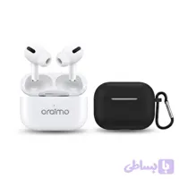 ایرپاد هندزفری بلوتوثی Air-R03 oraimo باکیفیت دوگوش همراه با گارد و کابل باتری بزرگ گیمینگ لمسی بلوتوث ورژن 5/3