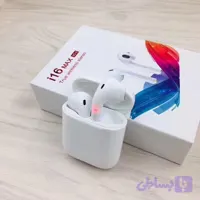ایرپاد i16 max کیفیت درجه یک بلوتوث نسخه 5.3 دو گوش لمسی کیفیت عالی