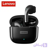 هدفون بلوتوثی لنوو مدل SGN EARPHONE PRO BUDS LP40 ایرپاد هدست هندزفری پاوربانک هولدر شارژر ساعت هوشمند