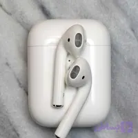 هدفون بی سیم مدل AirPods 2 ایرپاد هدست هندزفری پاوربانک هولدر شارژر ساعت هوشمند
