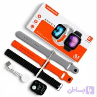 ساعت هوشمند KW90 MAX سه 3 بند سری 10 ورژن 2027 ارسال فوری
