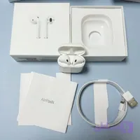 هدفون بی سیم مدل AirpodS 2 ایرپاد هدست هندزفری پاوربانک هولدر شارژر ساعت هوشمند