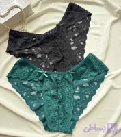 شورت گیپوری زنانه طرح جنیفری سایز بزرگ