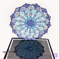 دیوار کوب مسی مینا کاری