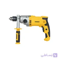 دریل چکشی گیربکسی دو دور 13 میلی متر سه نظام آچاری 1050 وات | 2321