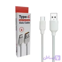 کابل شارژ تایپ سی سوپر شارژ 6 آمپر کیفیت عالی - مناسب گوشیهای وات بالای شیائومی