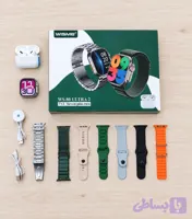 ساعت 7 بند به همراه ایرپاد پرو مدل WS- 80 ULTRA 2 سری اول
