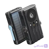 پاوربانک پاورولوژی مدل Helio Lux_PPBCHAW53BK ظرفیت 20000 میلی‌ آمپر