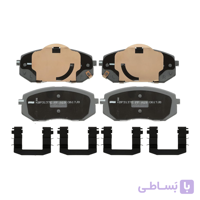 لنت ترمز جلو اسپورتیج موبیس 2016-2014 کد 581012SA51